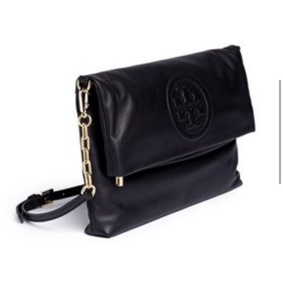 Tory Burch Bombe Fold-Over Crossbody/Clutch Bag - Picture 3 of 10